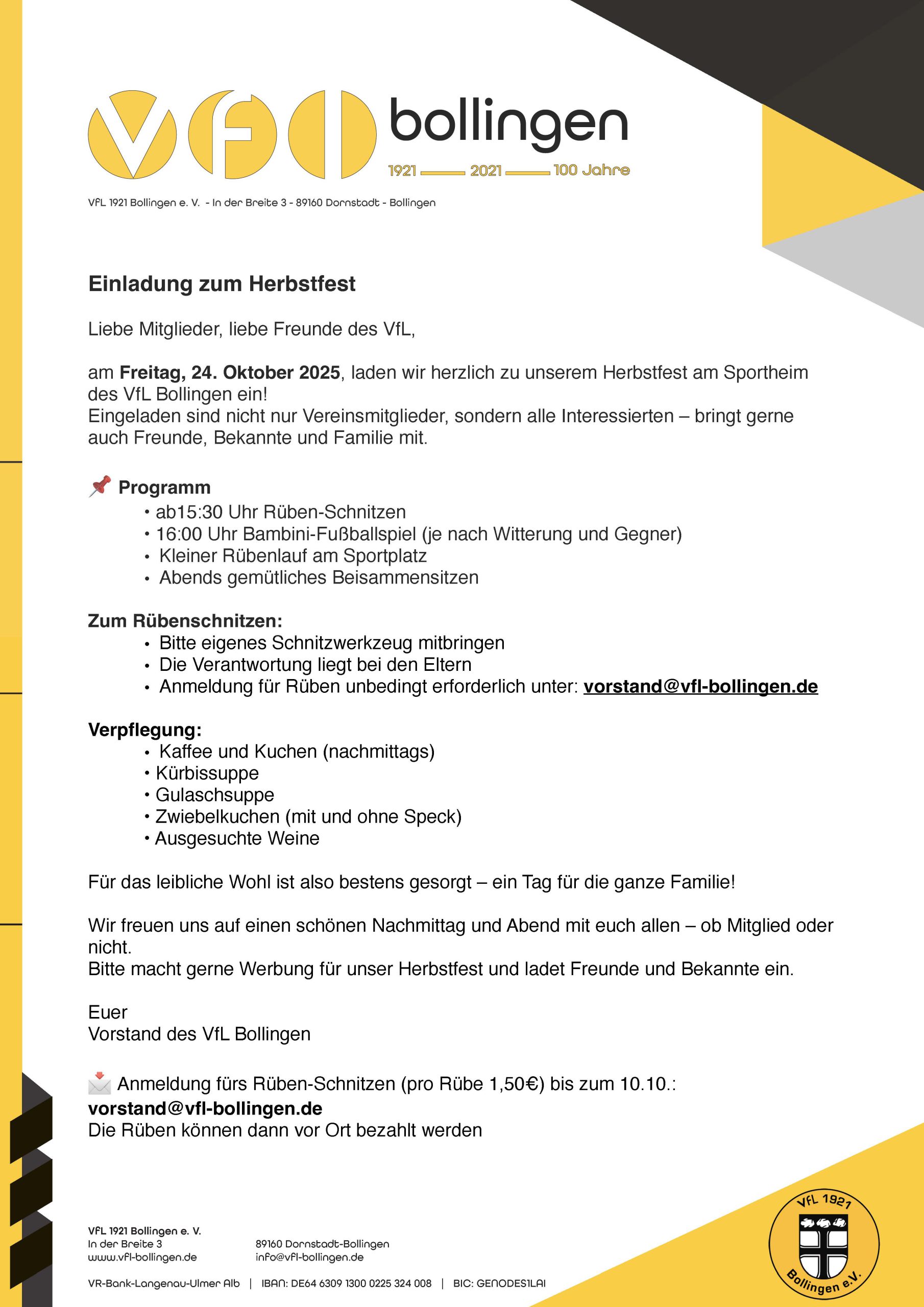 Herbstfest 2025
